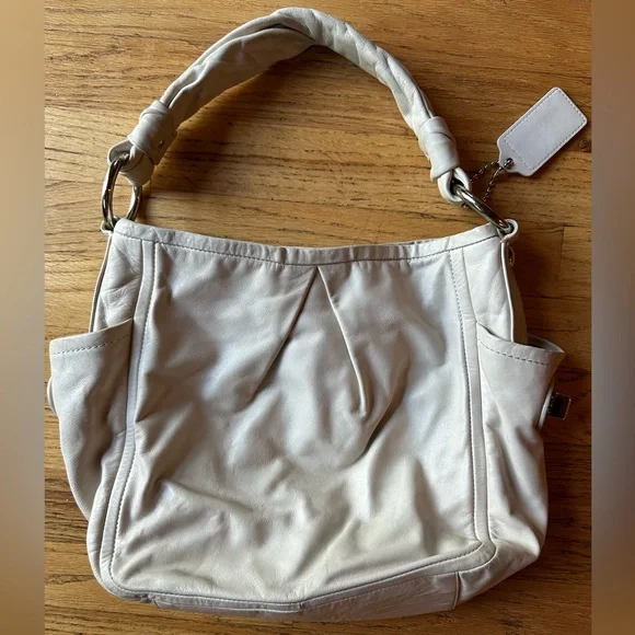 Coach Parker shoulder bag white beige L0882-13412 - Picture 4 of 9